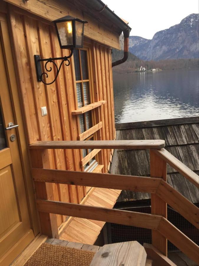 Bootshaus Am Hallstaetter See Hallstatt Exterior foto